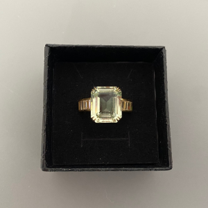 Green and Beryl Diamond Ring from Oh My Gia
